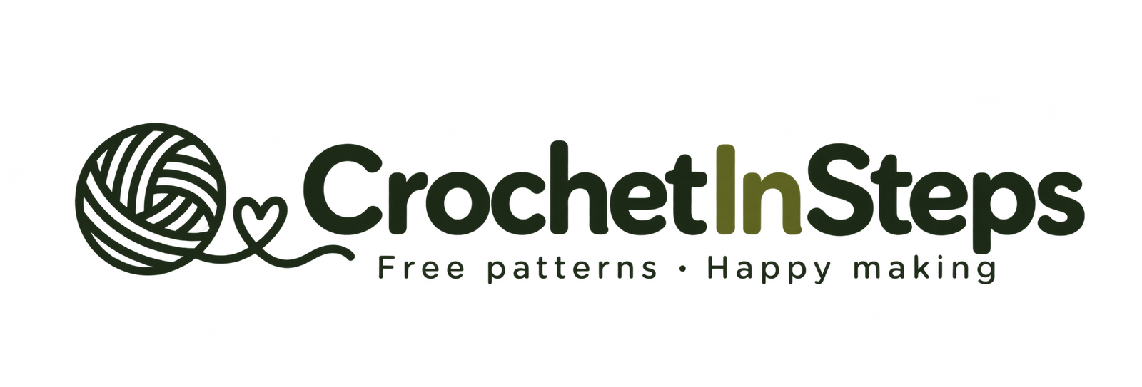Crochet In Steps — Free patterns · Happy making